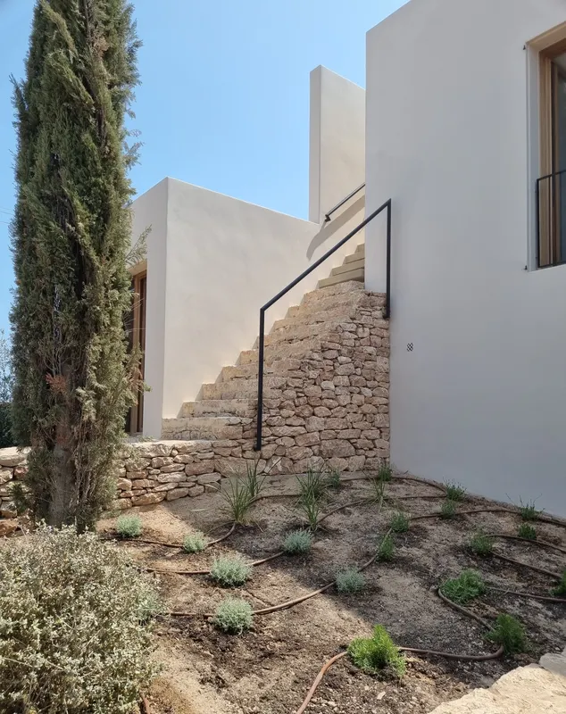 3 Mares: escaleras exteriores