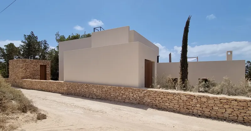 3 Mares: fachada norte muro