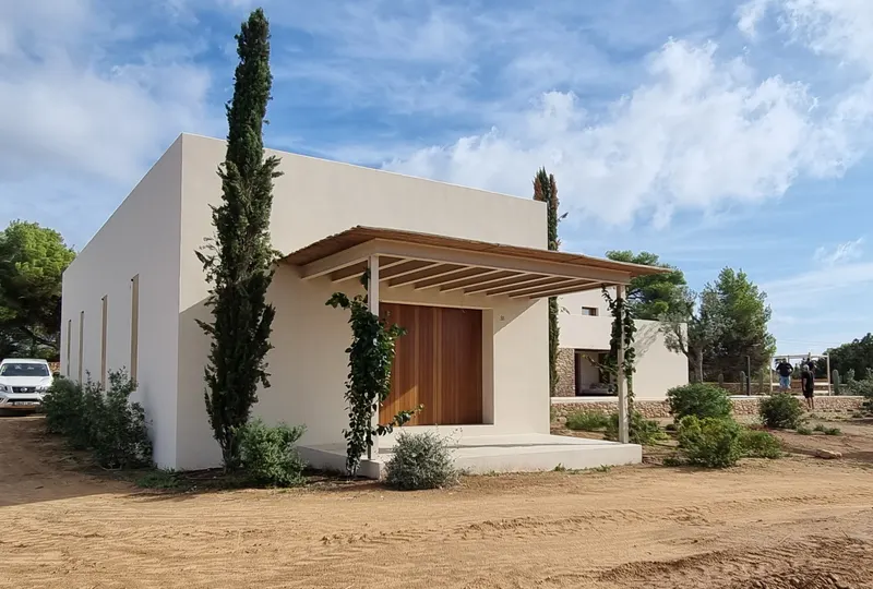 3 Mares: fachada sur anexo