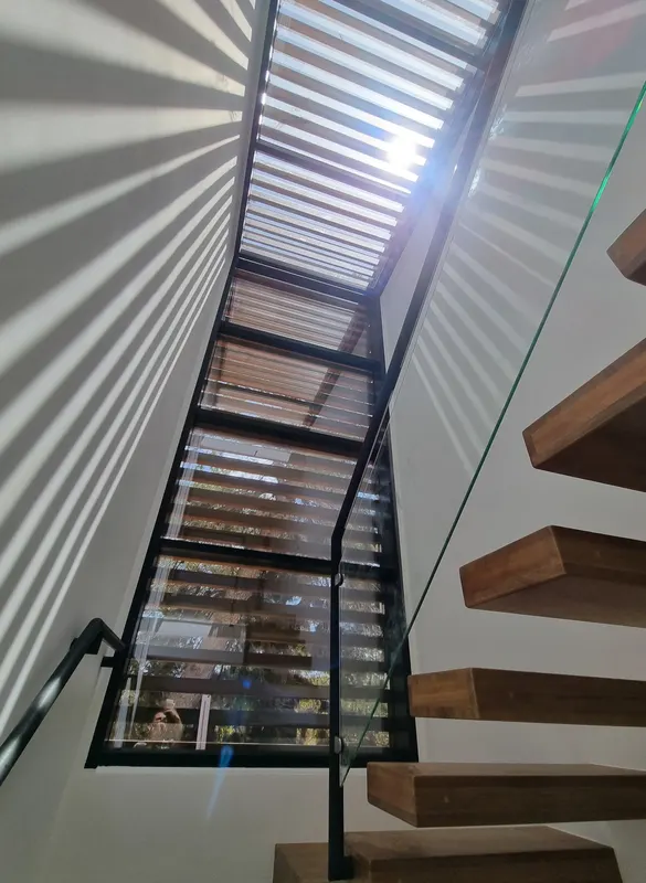 3 Mares: interior lucernario