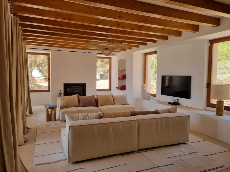 3 Mares: interior salón