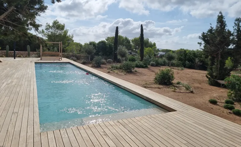 3 Mares: piscina vista