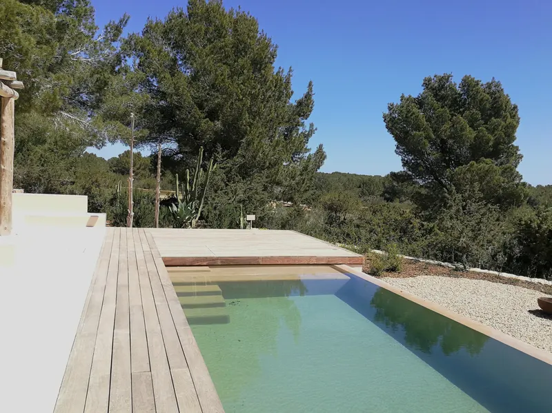 Can Ventura: piscina
