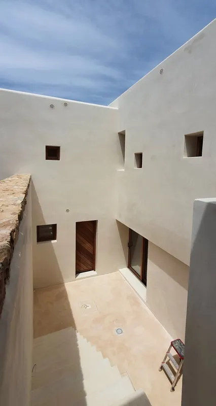 Casa Vida: patio ingles