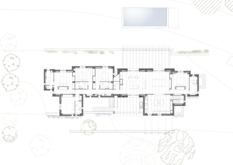 Planta baja vivienda de Casa Vida