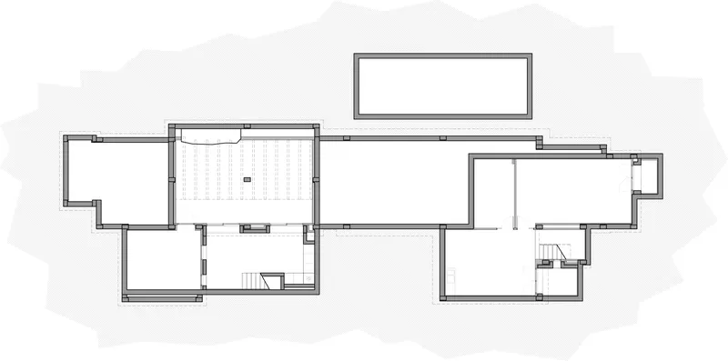 Planta sótano de Casa Vida