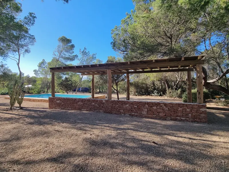 Piscina Casa Cigala: general muro