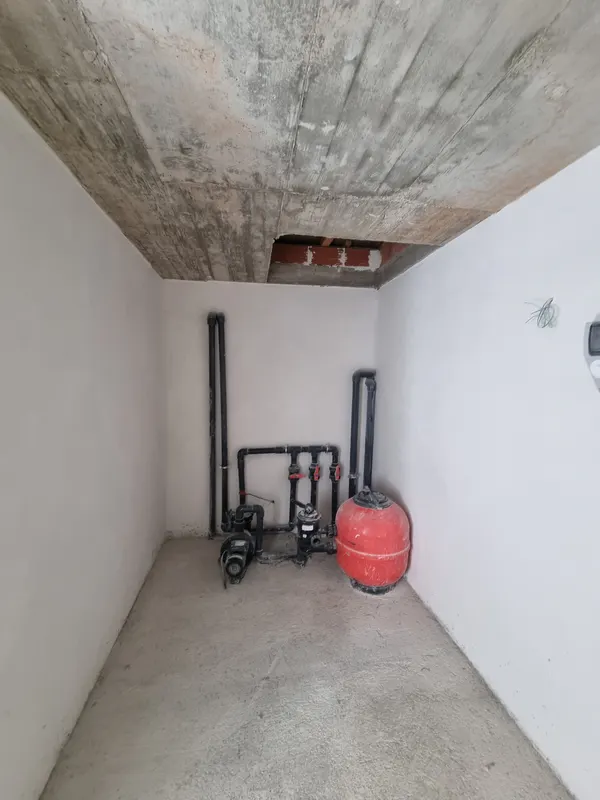 Piscina Casa Cigala: sótano