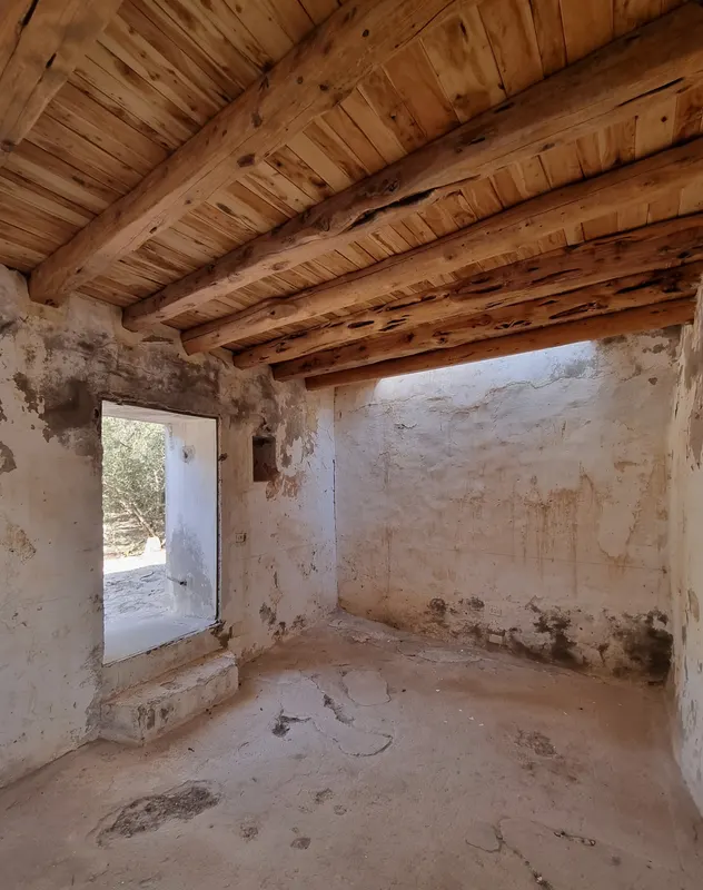 Can Simonet: interior lucernario