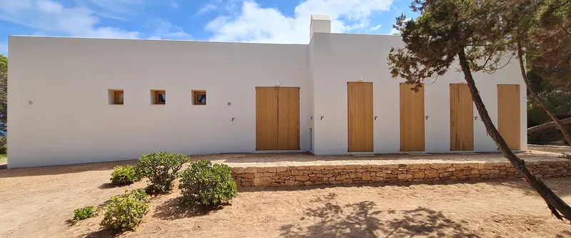 Ses Algues 1: fachada norte frontal