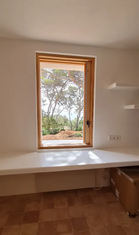 Ses Algues 1: interior carpintería