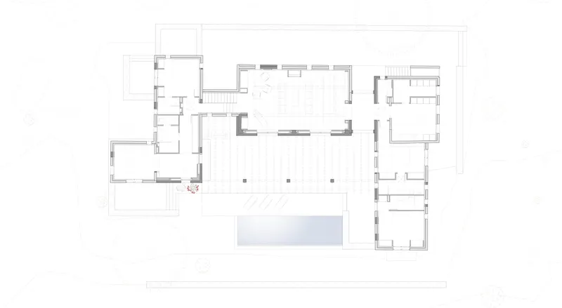 Planta baja vivienda de Ses Algues 1